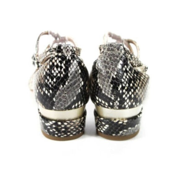 NEW AGL Snakeprint d’Orsay Low Heel Pumps Dressy Shoes size 6 - Picture 3 of 7